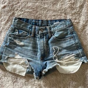 American Eagle Light Wash Vintage Shorts